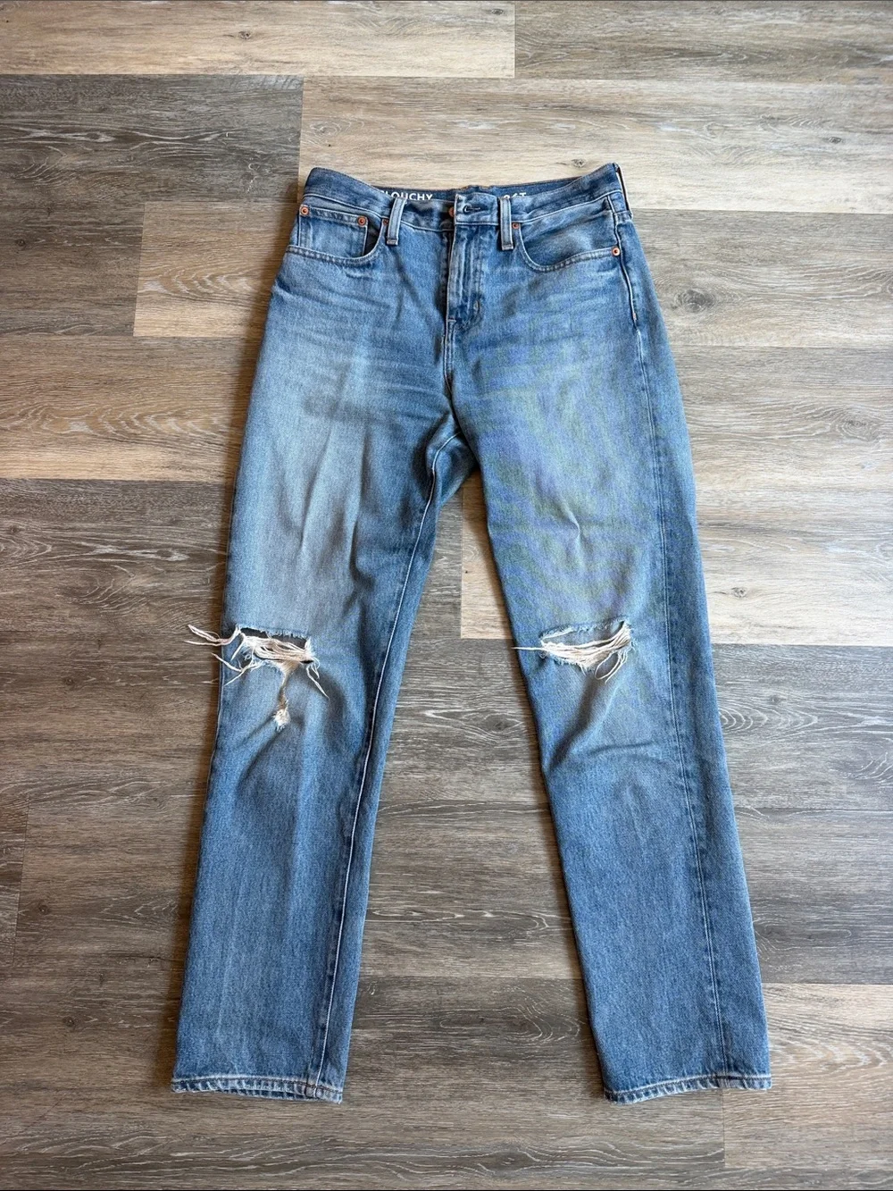 J. Crew Light Blue Slouchy Boyfriend Jeans